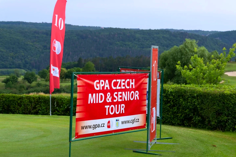 Série turnajů GPA Czech Mid & Senior Tour již od 19 let