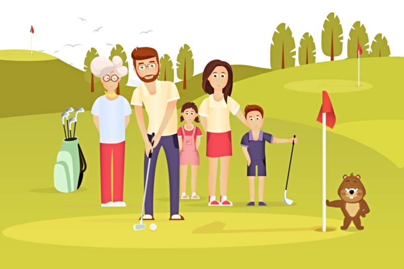 Kampaň na Seznam.cz ukáže golf jako ideální rodinný sport