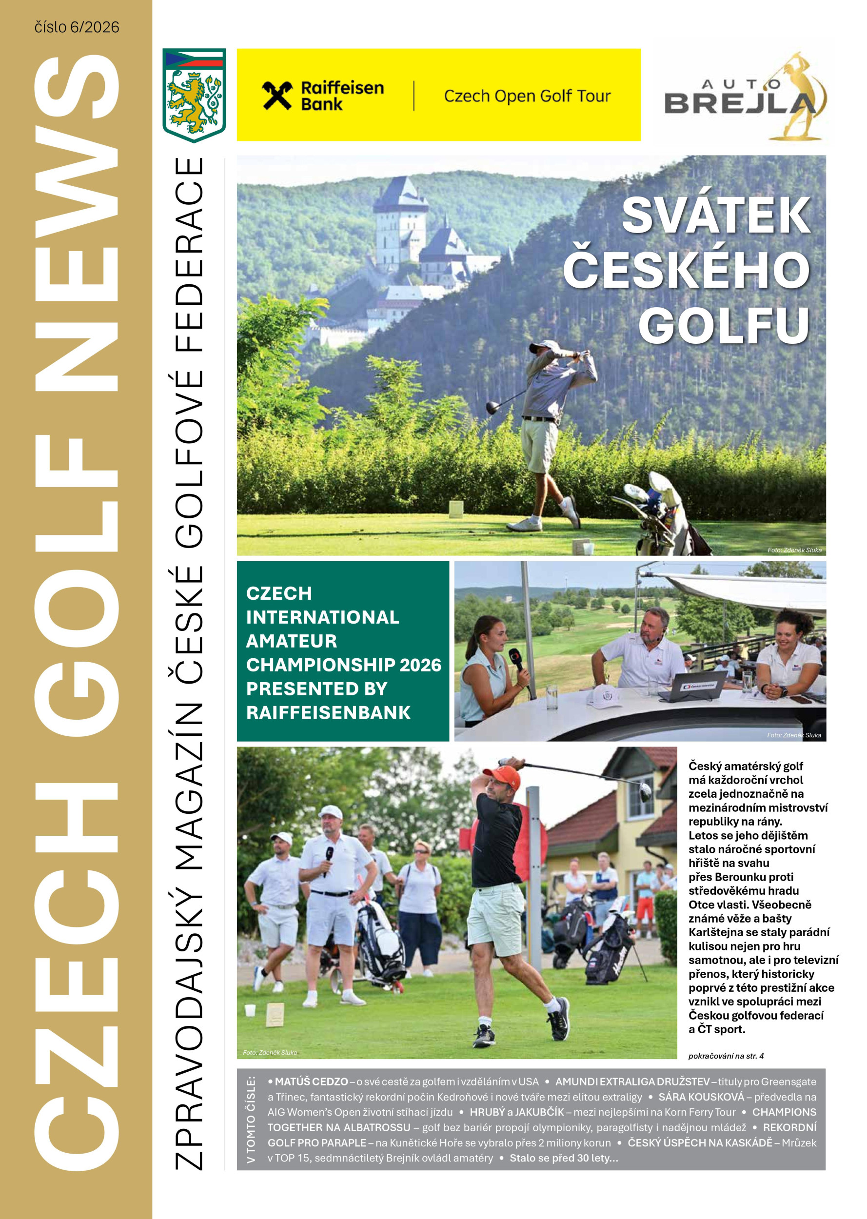 Czech Golf News
