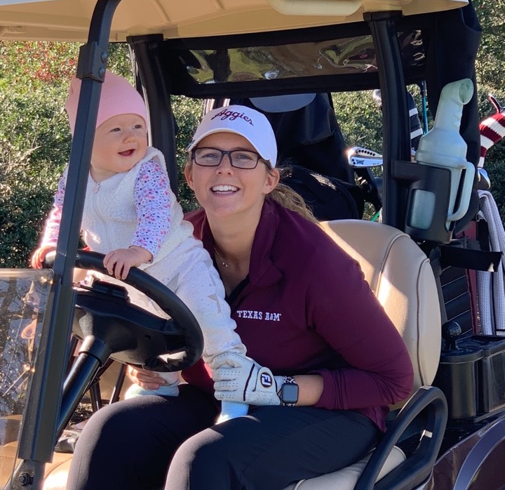 Americký život Kateřiny Bruner pokračuje u golfu