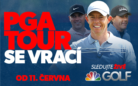 Přímé přenosy se vrací na Golf Channel, PGA Tour je zpátky